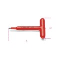 Llave 2 manos hexagonal macho mod 951MQ