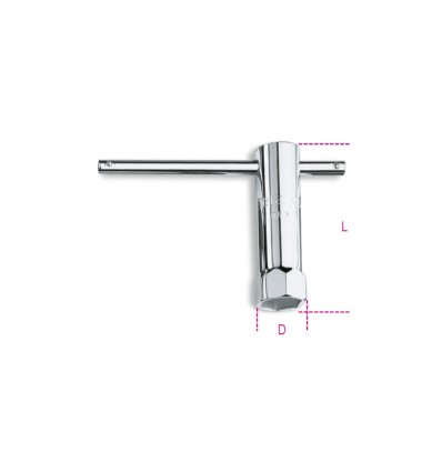 Llave tubular para bujias mod 955