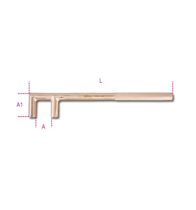 Llave antichispa de maniobra para valvula de seguridad mod 965BA