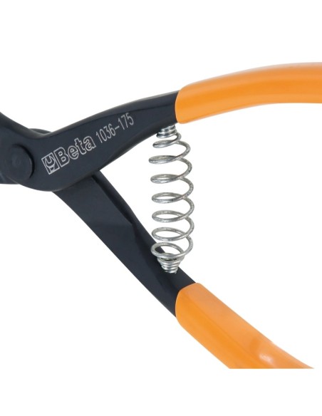 Alicate con boca recta y mango pvc mod 1036