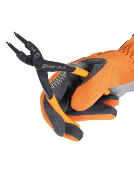 Alicate con boca recta y mango pvc mod 1036