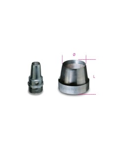 Sacabocados de acero bruñido mod 1105
