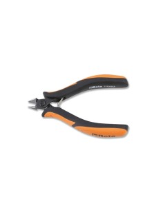 Alicate boca diagonal adelgazada bimaterial mod 1185BM