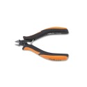Alicate boca diagonal adelgazada bimaterial mod 1185BM