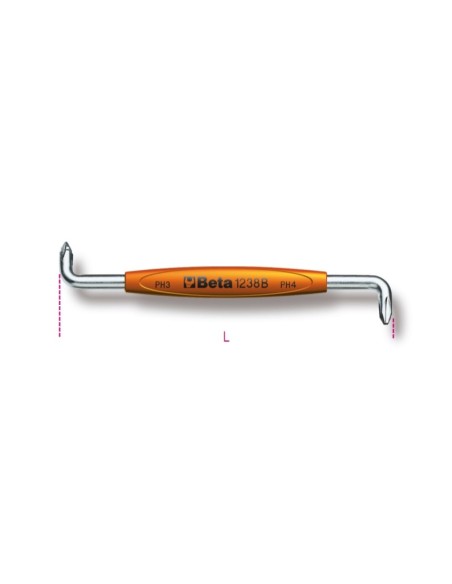 Destornillador acodado mod 1236B