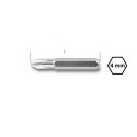 Punta con cabeza ranurada phillips mod 1256PH