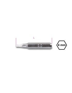 Punta con huella hexagonal mod 1256PE