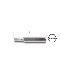 Punta con huella torx tamper resistant mod 1256RTX