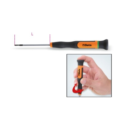 Microdestornillador de huella de cruz phillips mod 1257PH