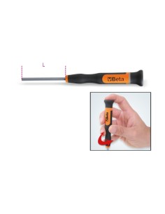 Microdestornillador de llave de vaso hexagonal mod 1257BE
