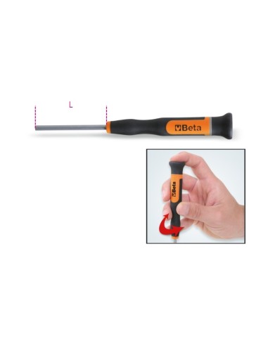 Microdestornillador de llave de vaso hexagonal mod 1257BE