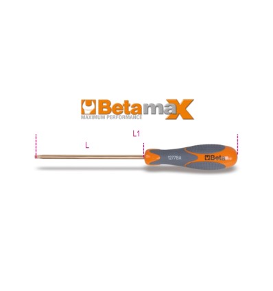 Destornillador antichispa para huella torx mod 1277BA