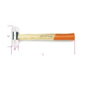 Mazos en nylon y mango de madera mod 1390N