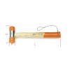 Mazo anti-rebote en plastico mod 1390HS