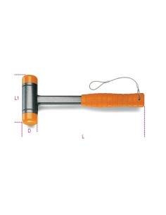 Mazo antirrebote en plastico mod 1392HS