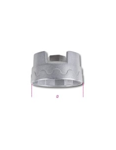 Llave vaso para filtros aceite mod 1493AL