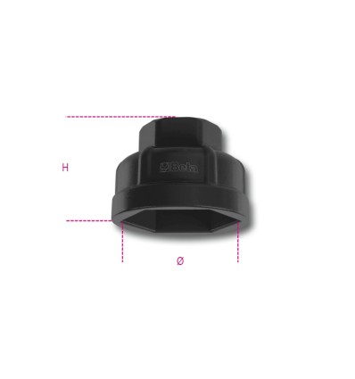 Llave vaso para filtros aceite mod 1493AL-CF