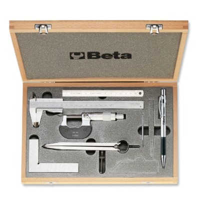 JUEGO 7 INSTRUMENTOS MEDIR/TRAZAR 1685/C7
