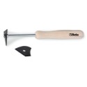 RASCADOR 2 MM TRIANGULAR CON 2 HOJAS 1717T