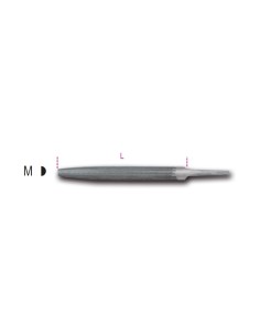 LIMA SEMIRREDONDA DE CORTE 1718D8/M