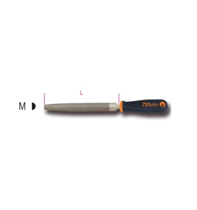 LIMA SEMIRREDONDA DE CORTE 1719BMA6/M