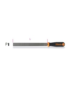 LIMA PLANA MANGO DE PLASTICO 1719BM/RP