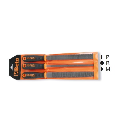 JUEGO 3 LIMAS DE CORTE DOBLE 1719BMR/B3