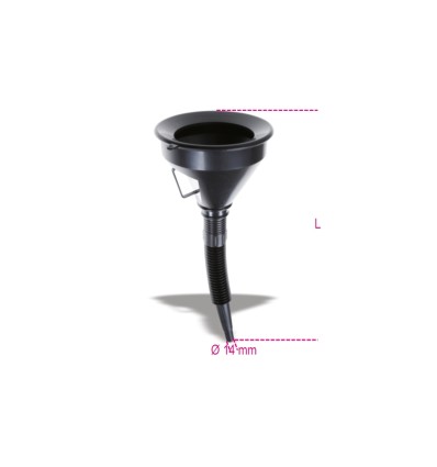 EMBUDO DE MATERIAL PLASTICO 1758M