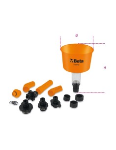 EMBUDO CON CONEXIONES RAPIDAS 1758RD