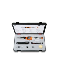 SOLDADOR DE DE GAS CON 7 ACCESORIOS 1827/K