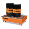 BASE DE ACERO PARA 2 BARRILES 200L 1889N
