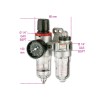 FILTRO REGULADOR LUBRICADOR 1/4 PULGADAS 1919FE1/4