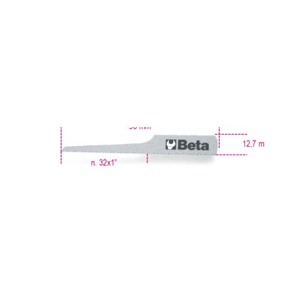 CUCHILLA BIMETAL DE 32 DIENTES 1942LR
