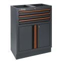 MODULO FIJO 3 CAJONES 2 PUERTAS C45PRO M3A