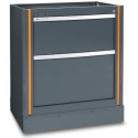 MODULO FIJO CON 2 CAJONES C55M2