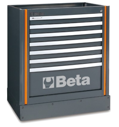 MODULO FIJO CON 7 CAJONES C55M7