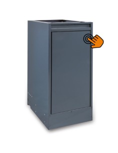 PATA DOBLE PARA BANCOS TRABAJO C55B/GDS