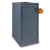 PATA DOBLE PARA BANCOS TRABAJO C55B/GDS