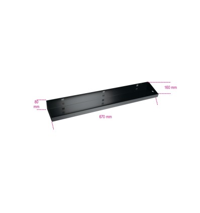 ESTANTES ACERO PARA PARED ANGULO C55MP