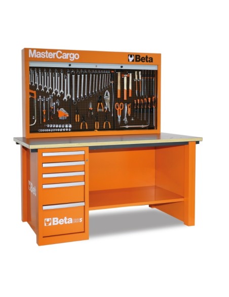 BANCO DE TRABAJO COMPLETO MASTER CARGO NARANJA C57S/A-O