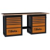 MESA TRABAJO ENDURANCE 2 CAJONERAS C59B-O