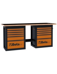 MESA TRABAJO ENDURANCE 2 CAJONERAS C59B-A