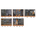 JUEGO DE 161 HERRAMIENTAS 5908VU/2T