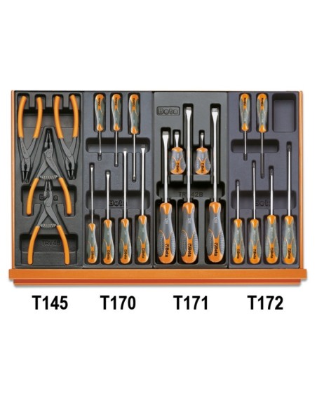 JUEGO DE 161 HERRAMIENTAS 5908VU/2T