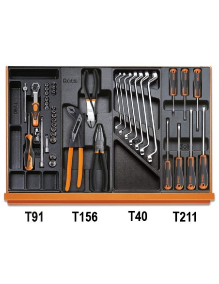 JUEGO DE 197 HERRAMIENTAS 5904VU/4T