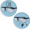 GAFA POLICARBONATO TRANSPARENTE 7076BC