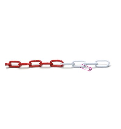 CADENA DE PLASTICO DE DELIMITACION 7105 6