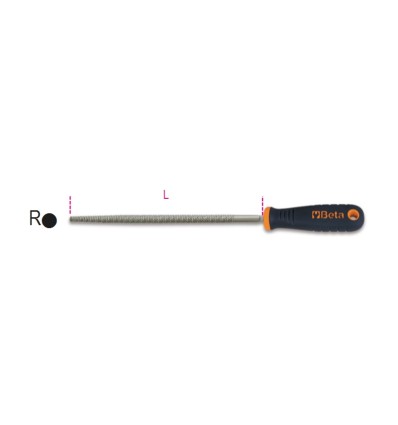 ESCOFINA REDONDA DE CORTE BIMATERIAL 1719BM/RR