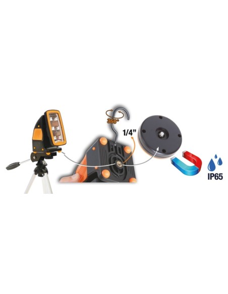 FOCO RECARGABLE ULTRACOMPACTO 1838FLASH 720/360 LUMENS