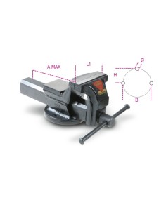 Prensa de tornillo paralela mod 1599F